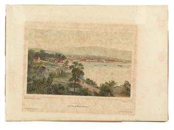 (JAMAICA.) Duperly, A[dolphe]. Four hand-colored tinted-lithographed plates,